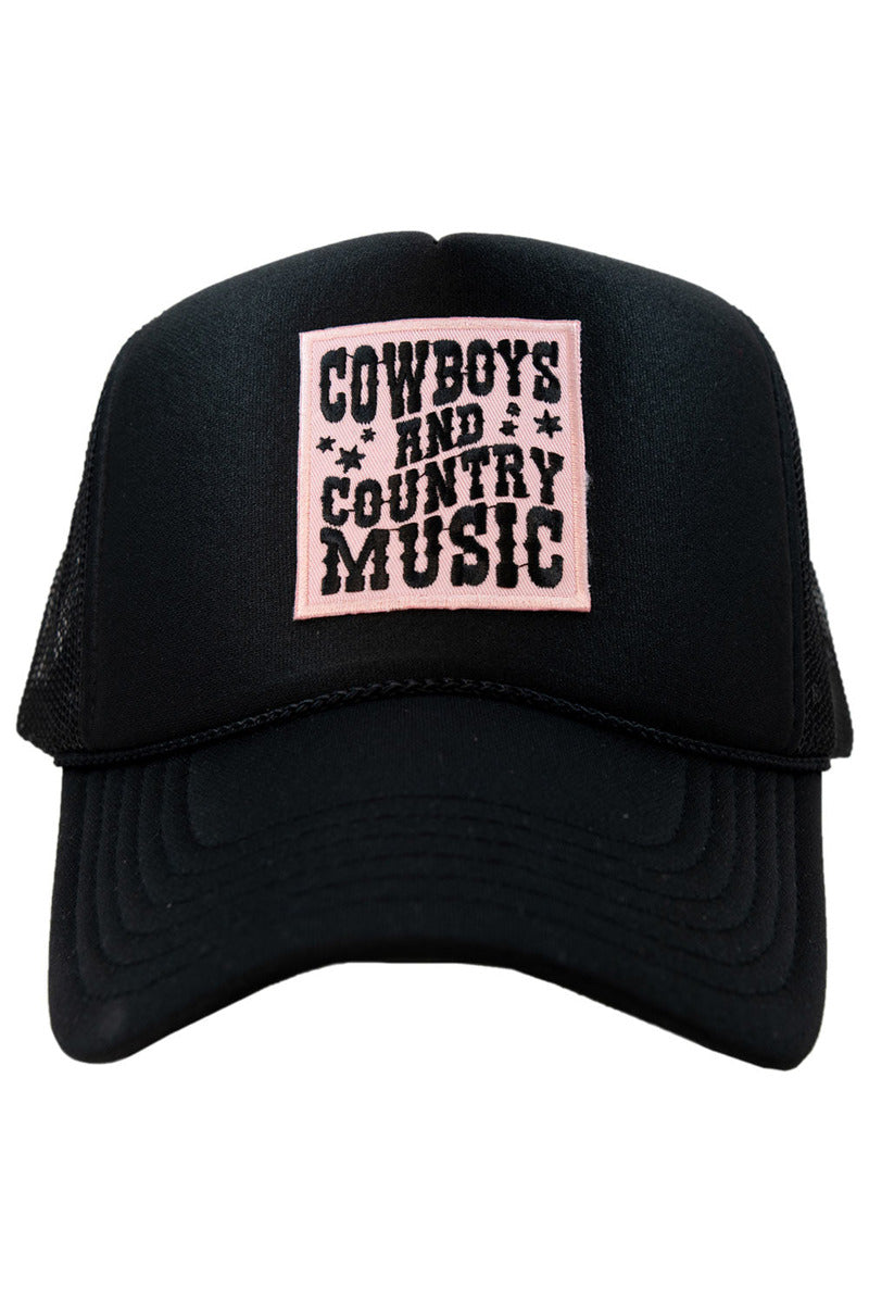 Cowboys & Country Music Wholesale Patch Foam Trucker Hat