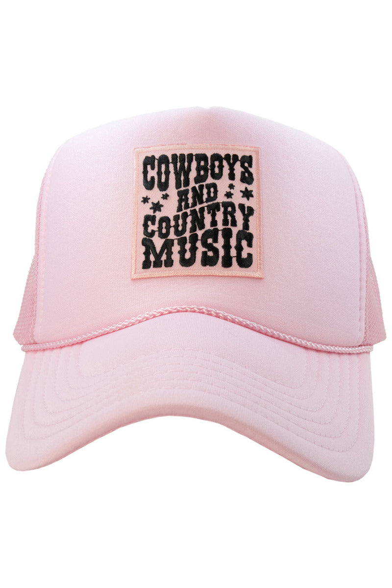 Cowboys & Country Music Wholesale Patch Foam Trucker Hat