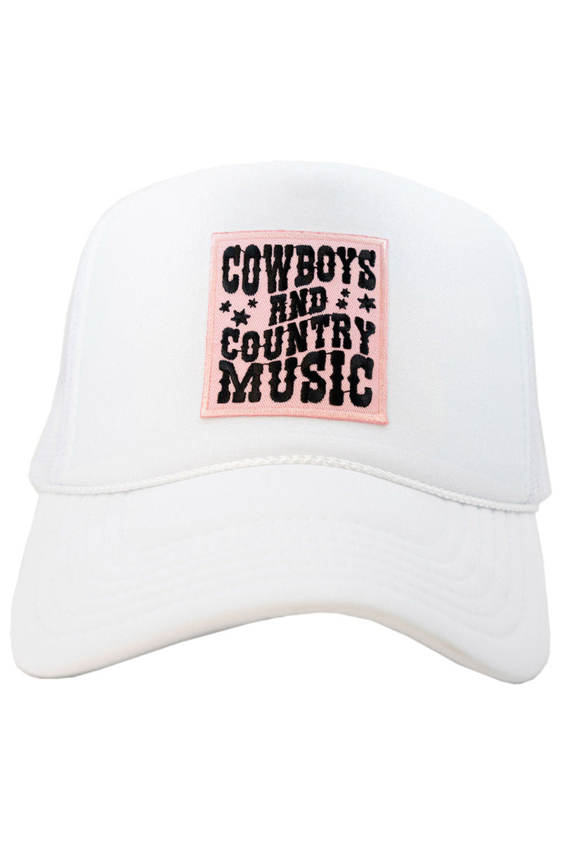 Cowboys & Country Music Wholesale Patch Foam Trucker Hat