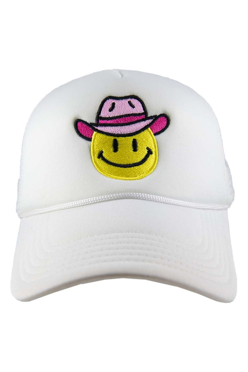 Cowboy Happy Face Wholesale Foam Hat