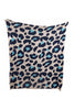 Blue Leopard Wholesale Knitted BLANKET