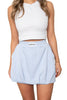 Light Blue Wholesale Scuba Athletic Skort