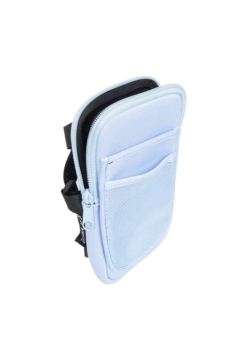 Light Blue Wholesale Tumbler Zipper Pouch for Phone