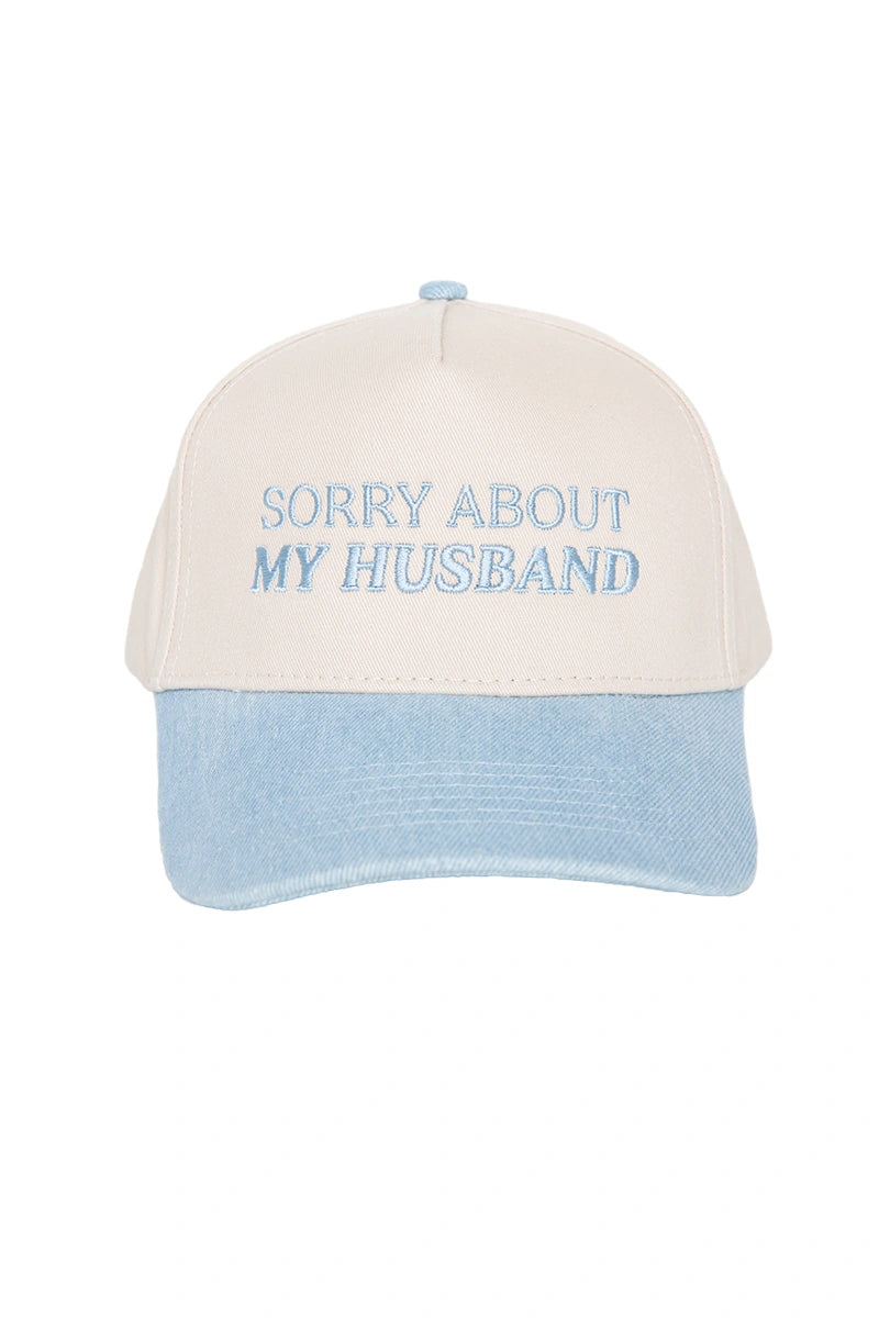 Sorry About My Husband Wholesale Trucker Hats Vintage