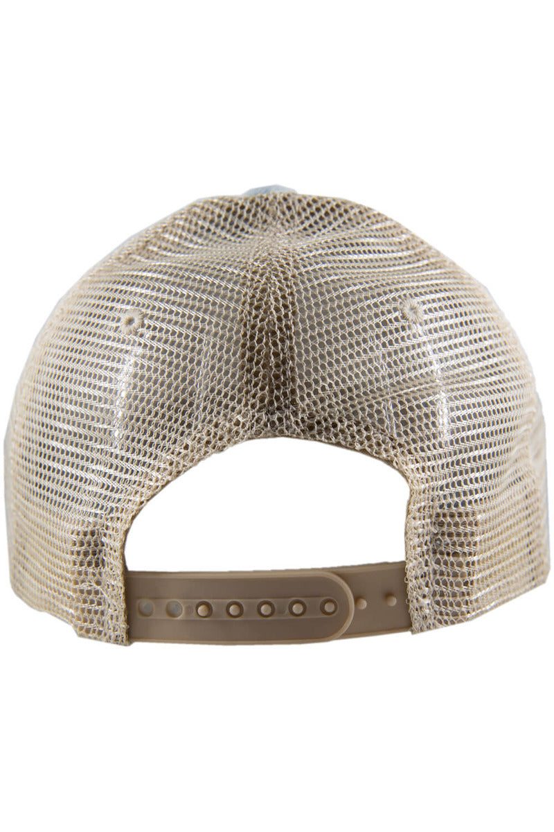 Denim Blue Wholesale Fitted Blank Trucker Hat