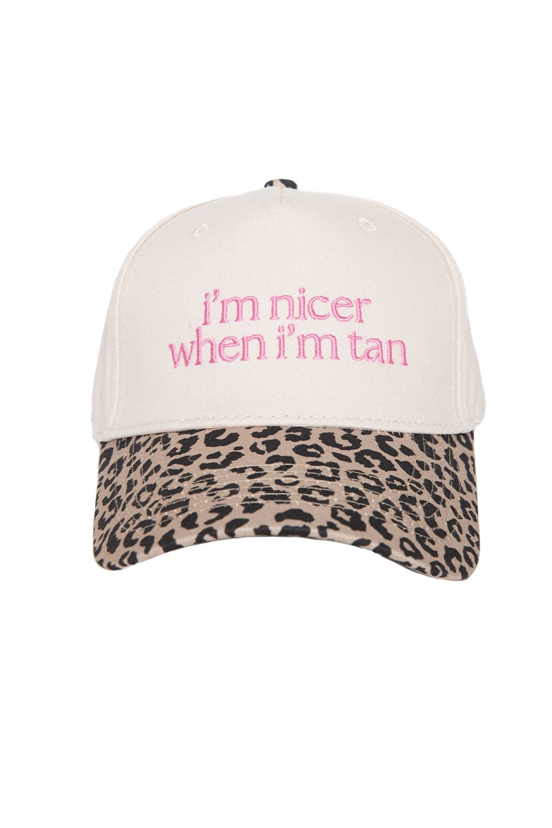 I'm Nicer When I'm Tan Wholesale Two-Toned Vintage Hats
