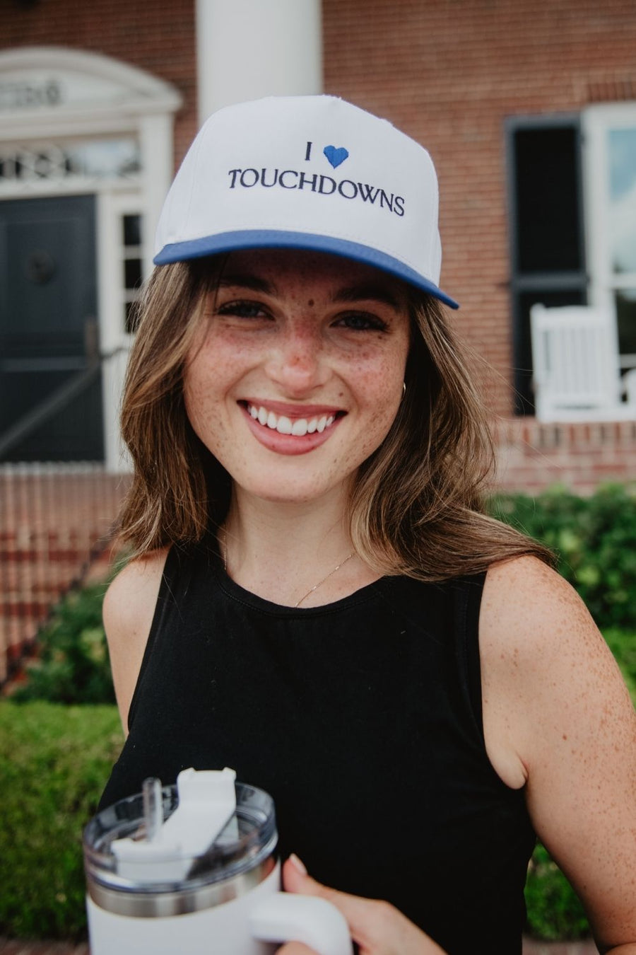 I Heart Touchdowns Wholesale Trucker Hat Vintage