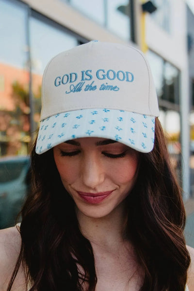 God Is Good All The Time Trucker Hat | Shop Katydid Wholesale