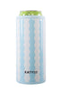 Light Blue Scalloped Wholesale Can Cooler