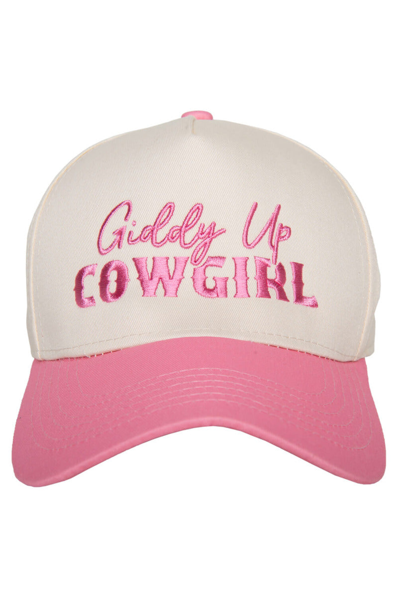 Giddy Up Cowgirl Wholesale Two-Toned Vintage Hat