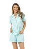 Mint Plaid Wholesale Matching Pajama Sets