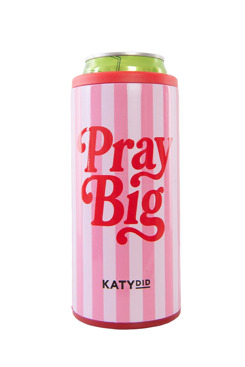 Pray Big 12 Oz Skinny Wholesale Can Cooler