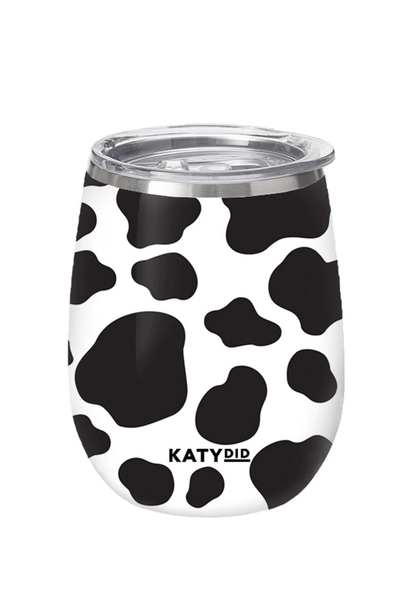 Cow Print Wholesale Insulated Wine Tumbler