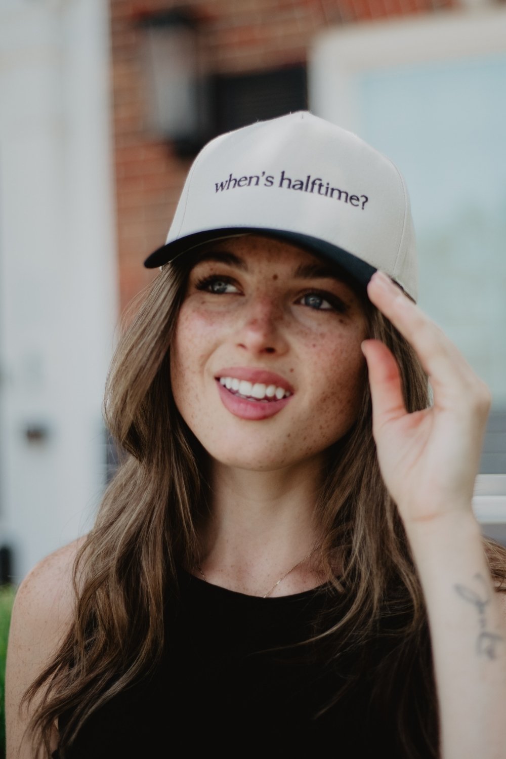 When's Halftime? Wholesale Two-Toned Snapback Hat