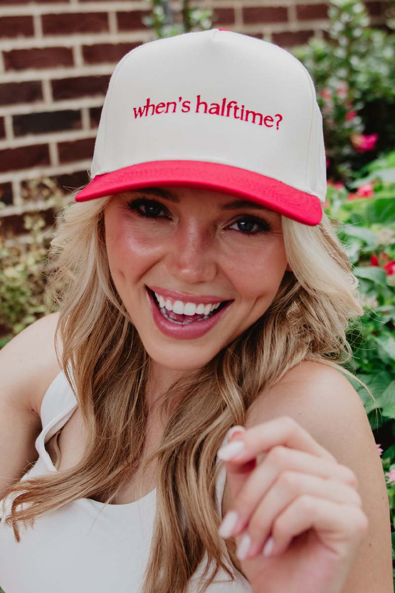 When's Halftime? Wholesale Two-Toned Snapback Hat