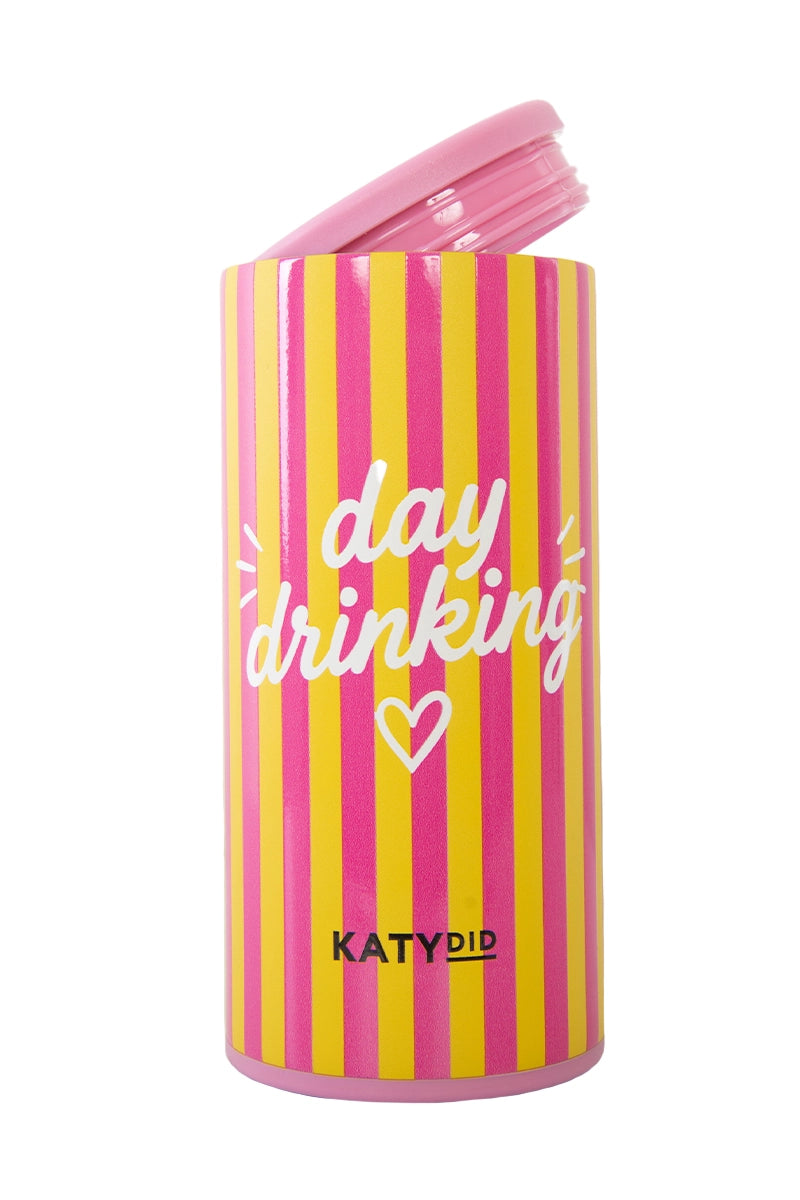Day Drinking 12 Oz Slim Can Koozie Wholesale