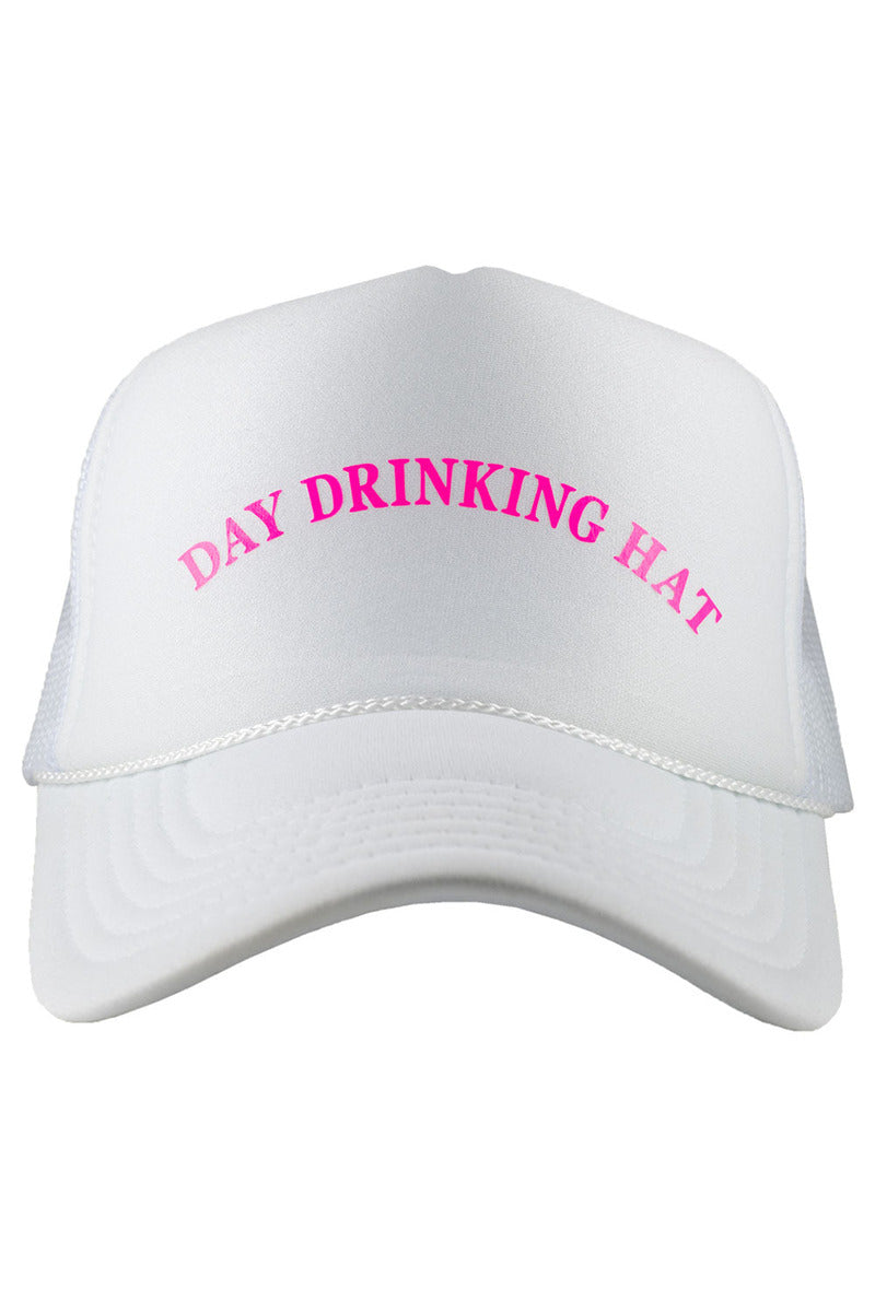 Day Drinking DECAL Wholesale Foam Trucker Hat
