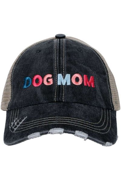 KATYDID Dog Mom Distressed Black, Gray & Teal Trucker Hat‎ One Size Katydid “Golf Mom” Trucker Hat New | Mercari main image 3