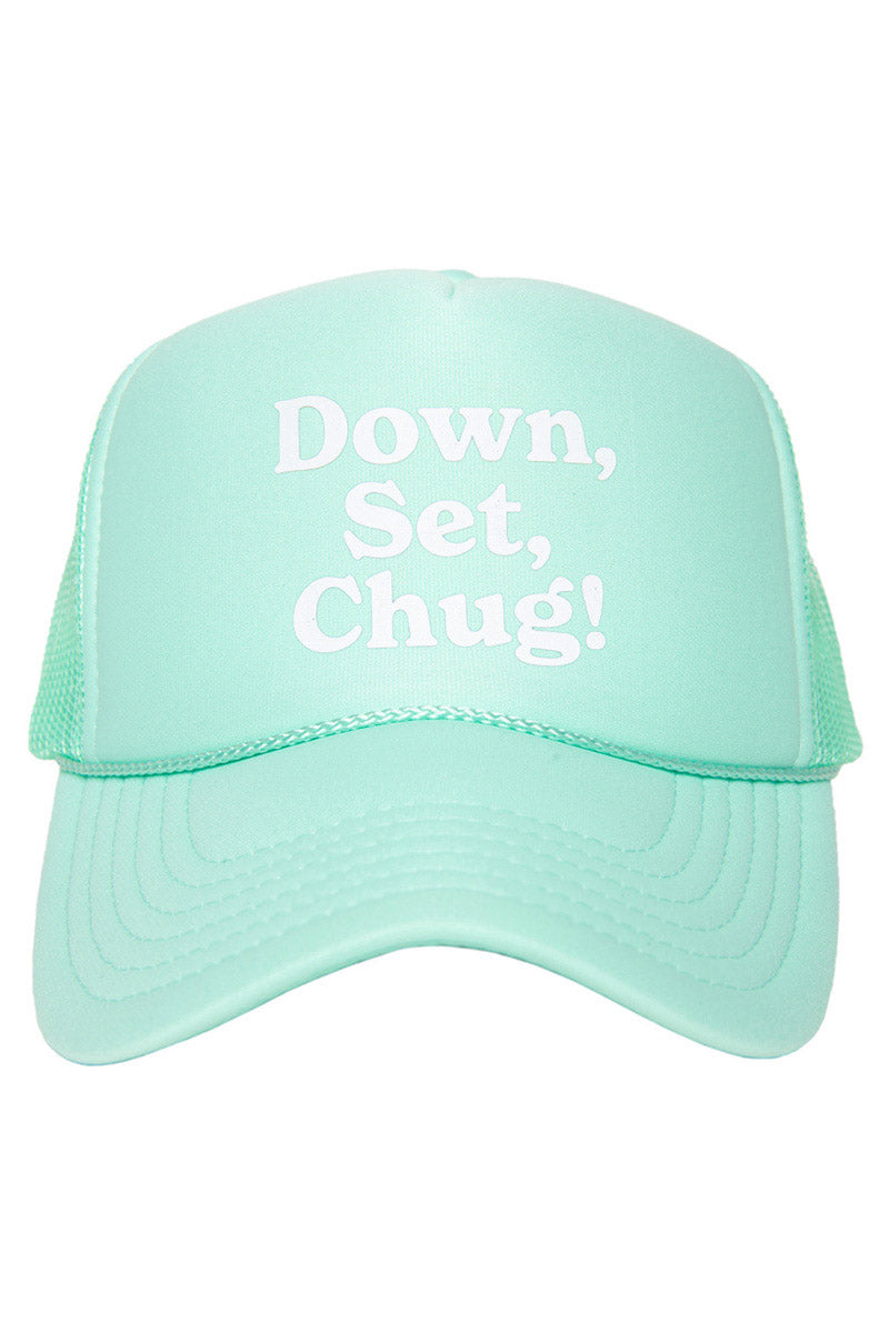 Down Set Chug Wholesale Foam Trucker Hat