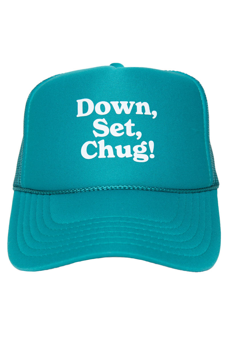 Down Set Chug Wholesale Foam Trucker Hat