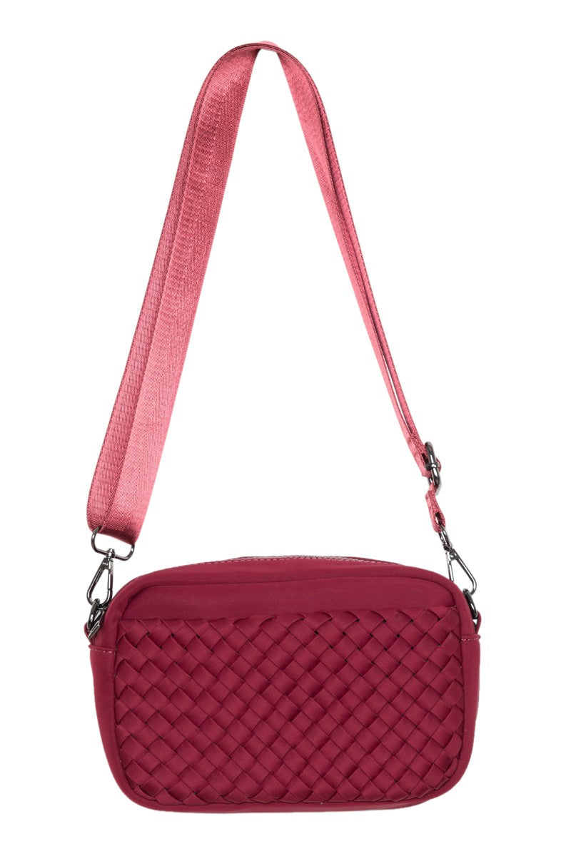 Wine Cute Woven Wholesale Crossbody Bag