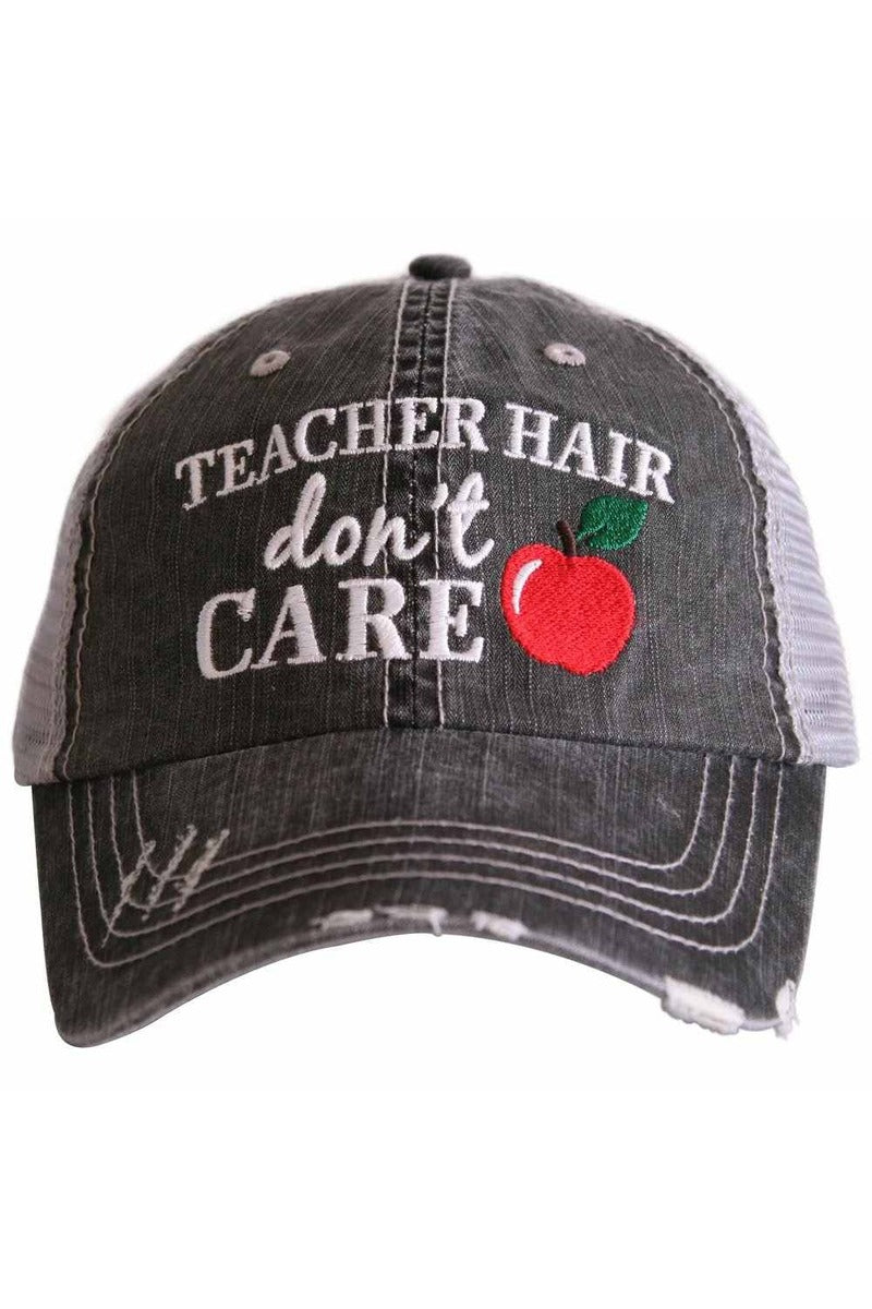 Teacher Hair Don't Care Wholesale Trucker Hats
