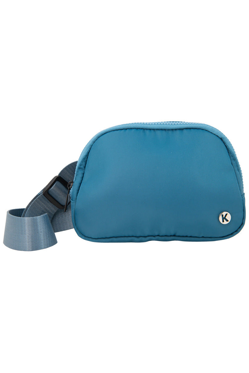 Deep Teal Wholesale Solid Fanny Packs for Women