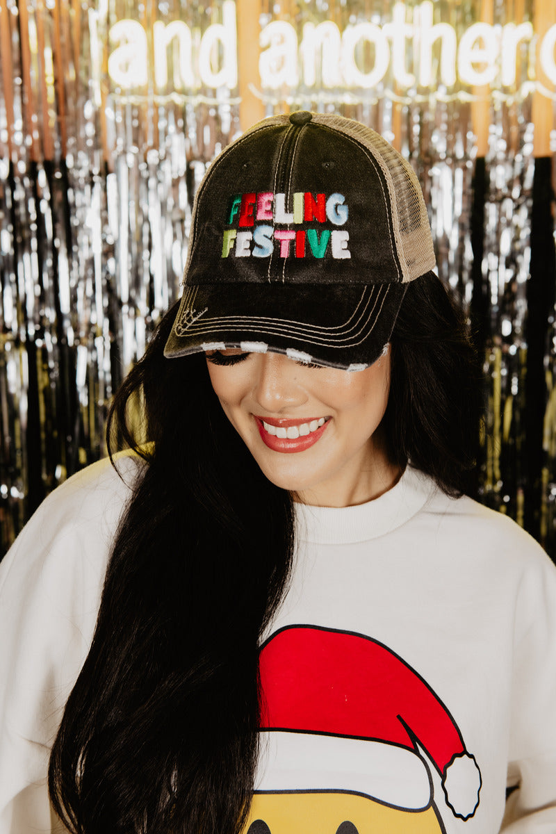 Feeling Festive Wholesale Trucker Hat