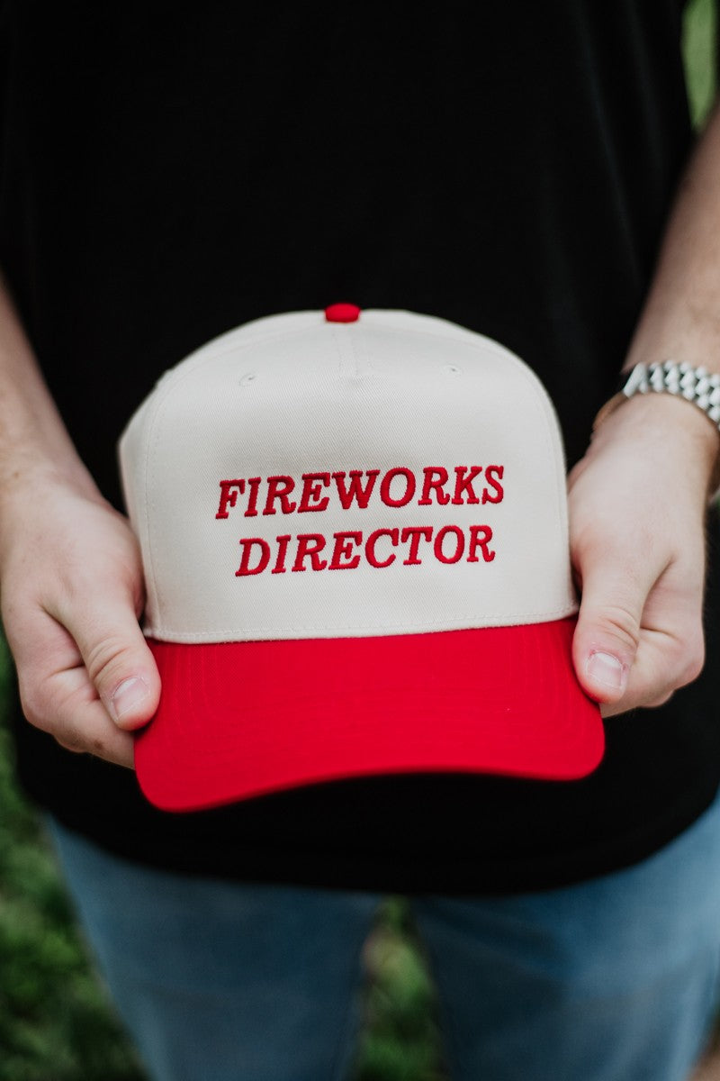 Fireworks Director Wholesale Two Toned Hat