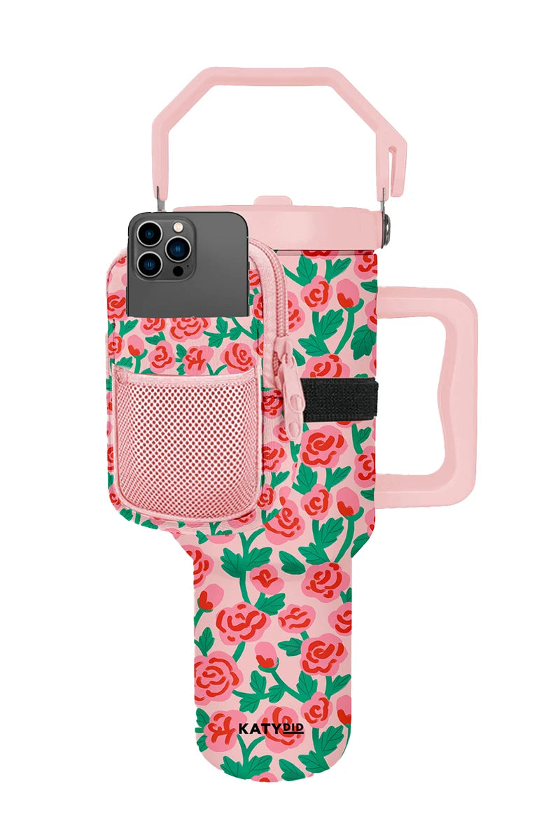Whimsical Roses Wholesale Tumbler Belt Bag