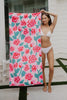 Roses All Over Wholesale Reversible Quick Dry Pool Towel