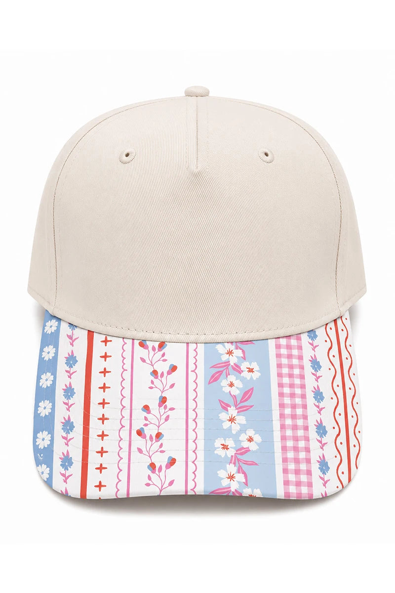 Cottage Bouquet Wholesale Two-Tone Hats