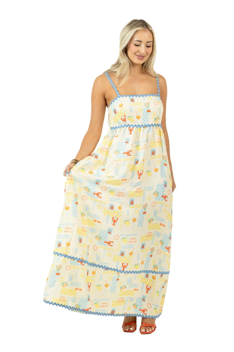 Italian Summer Yellow Wholesale Maxi Dress | Ladies Dresses | Katydid Wholesale Italian Summer Yellow Wholesale Maxi Dress | Ladies Dresses | Katydid Wholesale