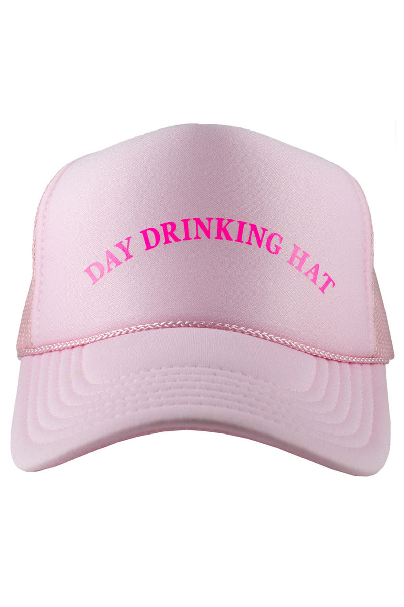 Day Drinking DECAL Wholesale Foam Trucker Hat