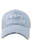 Chaos Coordinator Denim Wholesale Trucker Hat