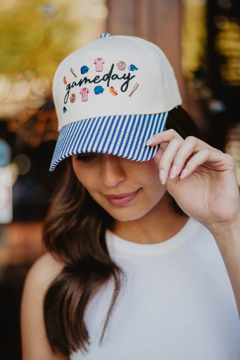 Gameday Baseball Doodles Wholesale Trucker Cap