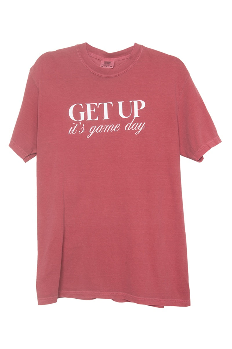 Get Up It's Game Day Wholesale Graphic Tee