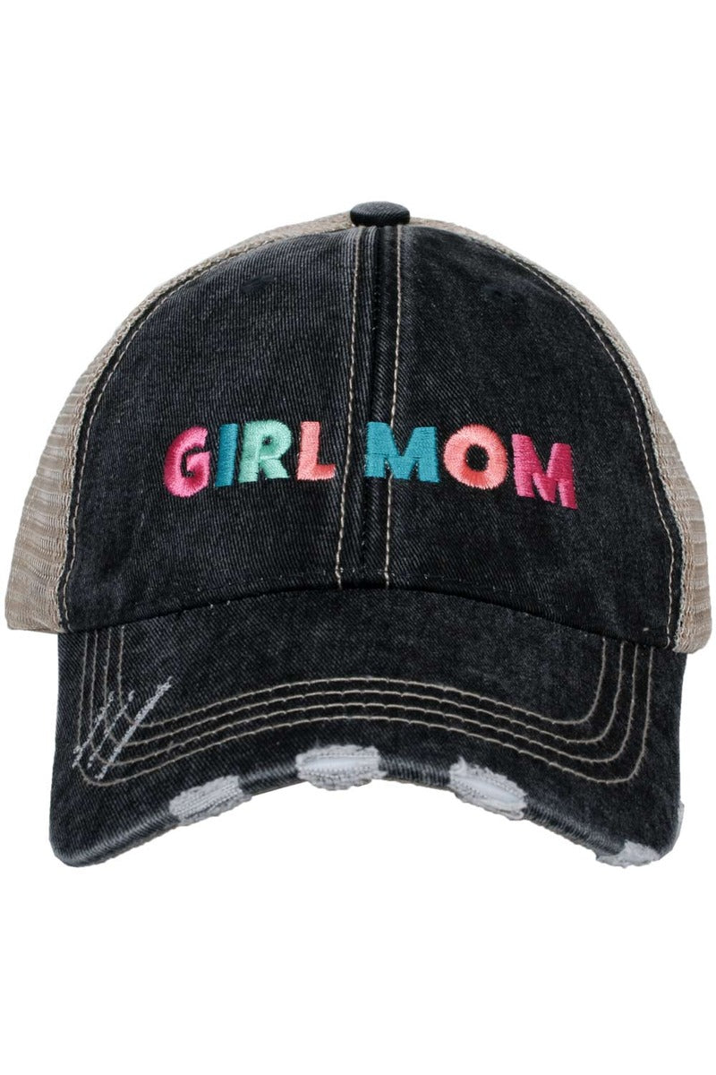 Girl Mom Wholesale Women's Trucker Hats - Multicolored