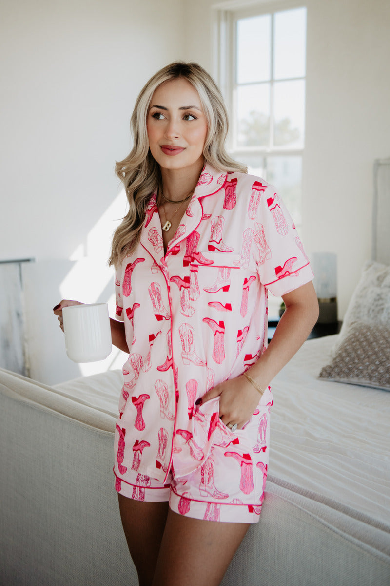 Women's Cowgirl Pajamas With Boots | Shop Katydid Wholesale Women's Cowgirl Pajamas With Boots | Shop Katydid Wholesale