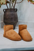 Chesnut Wholesale Fur Mini Boots for Women
