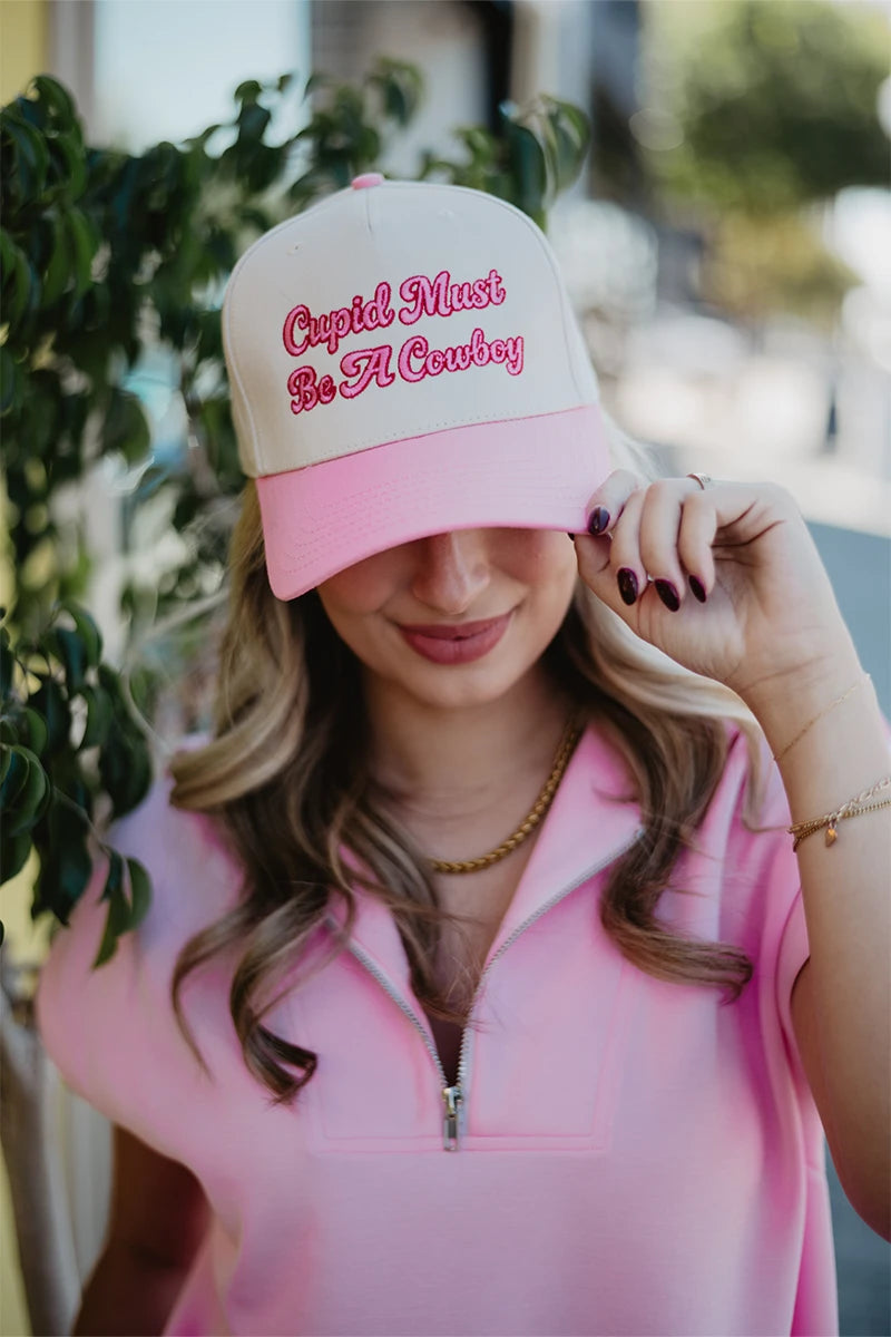 Cupid Must Be A Cowboy Wholesale Vintage Trucker Hats
