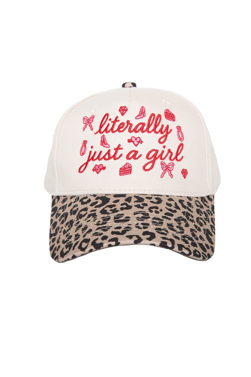 Literally Just A Girl Doodles Wholesale Vintage Trucker Hats