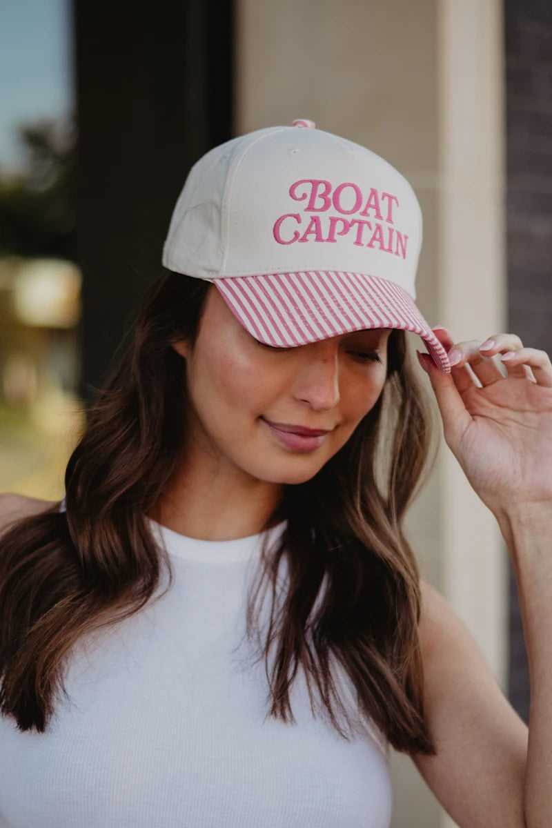 Boat Captain Wholesale Two-Toned Fitted Hat