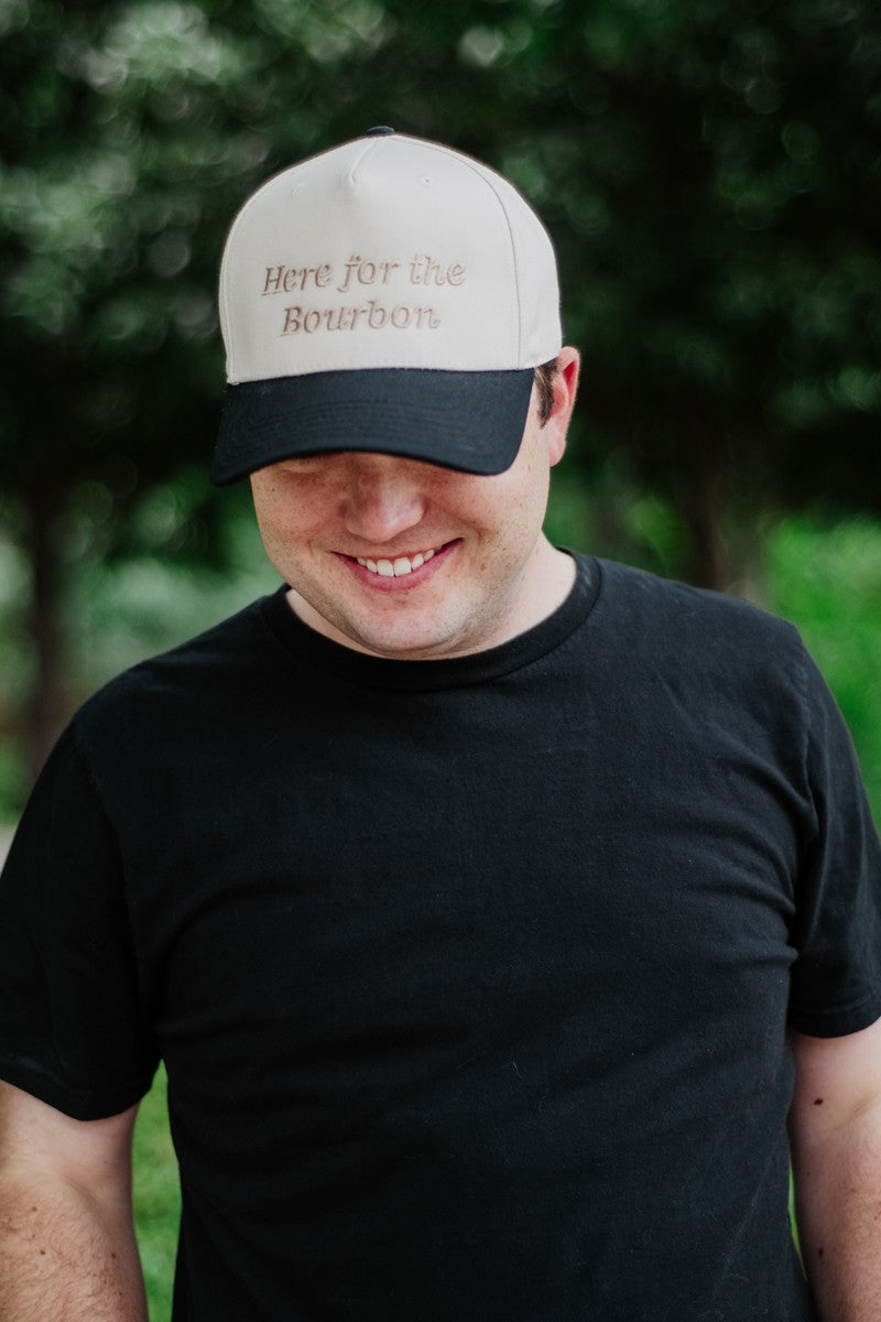 Here For the Bourbon Wholesale Vintage Trucker Hats