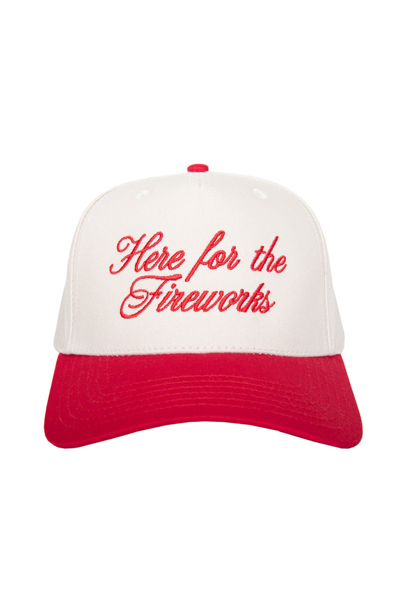 Here For The Fireworks Wholesale 4th of July Hat