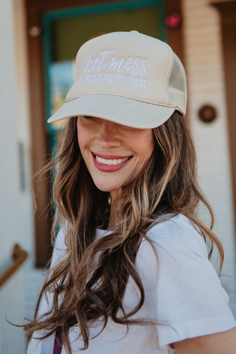 Hot Mess Just Doing My Best Wholesale Foam Hat