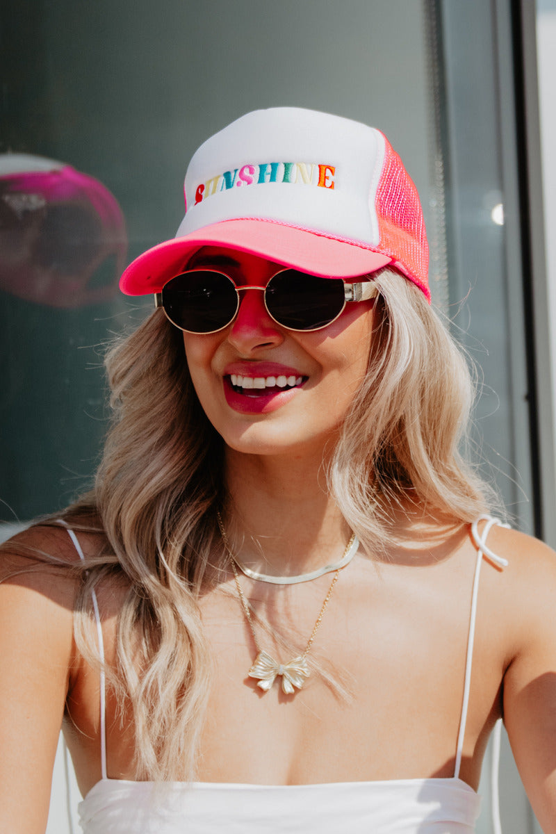 Sunshine (Multicolored) Foam Wholesale Trucker Hat