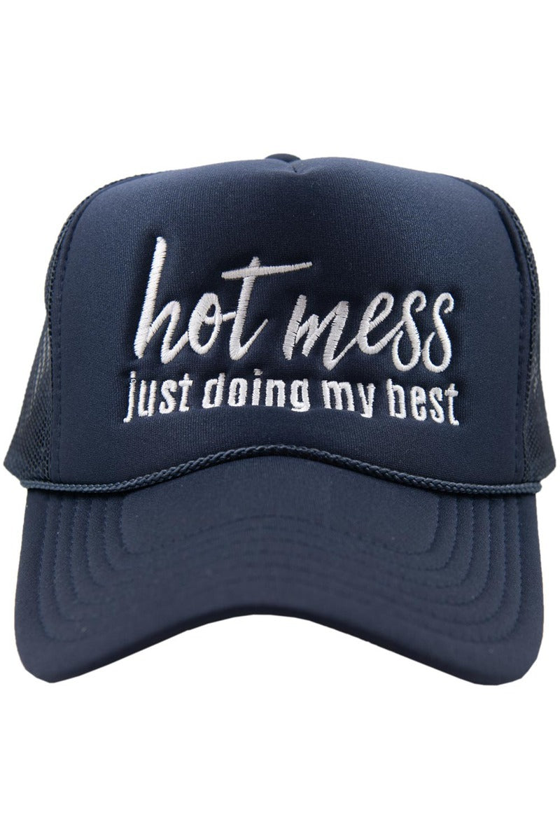 Hot Mess Just Doing My Best Wholesale Foam Hat