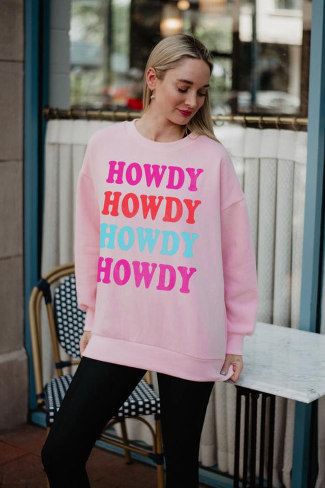 Howdy Howdy Howdy Women Wholesale Sweatshirt