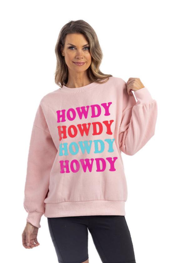 Howdy Howdy Howdy Women Wholesale Sweatshirt
